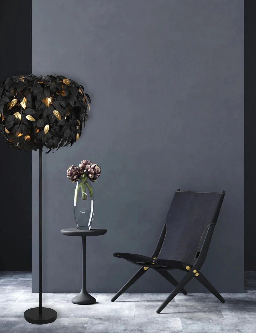 Leavy Modern Floor Lamp - Various Colours - Image 9