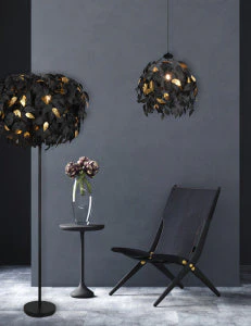 Leavy Pendant Light- Various Finishes & Sizes - Image 6