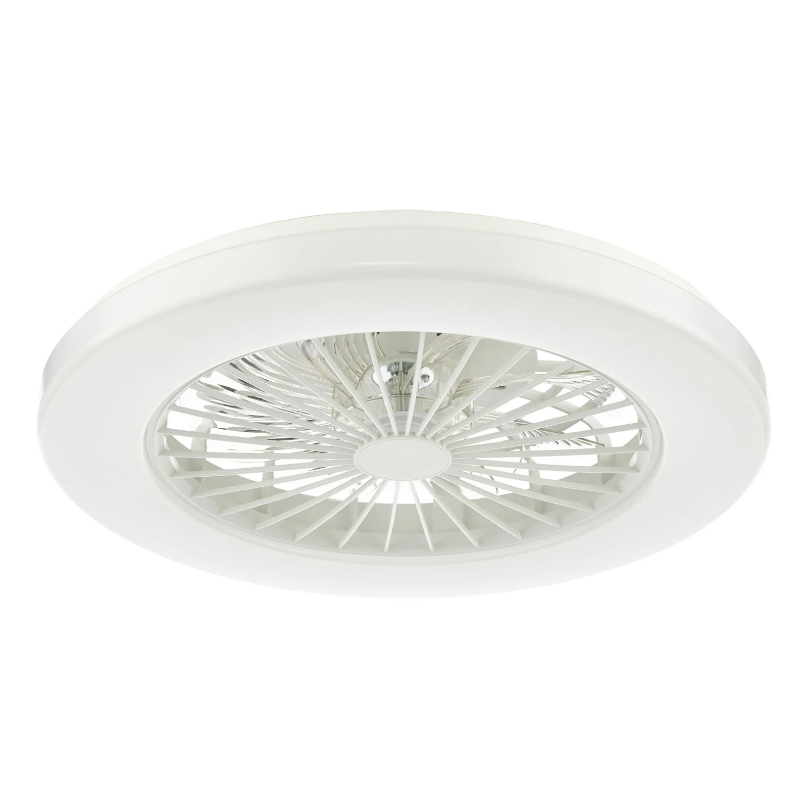 LED Ceiling Fan Flush White Fitting Only - Promotional Offer - Image 2