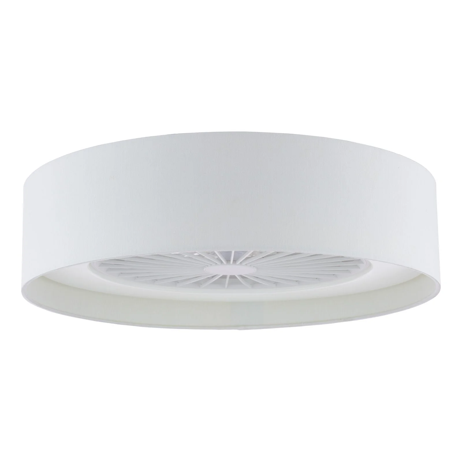LED Fan Flush Shade- White/ Grey Finishes - Image 2