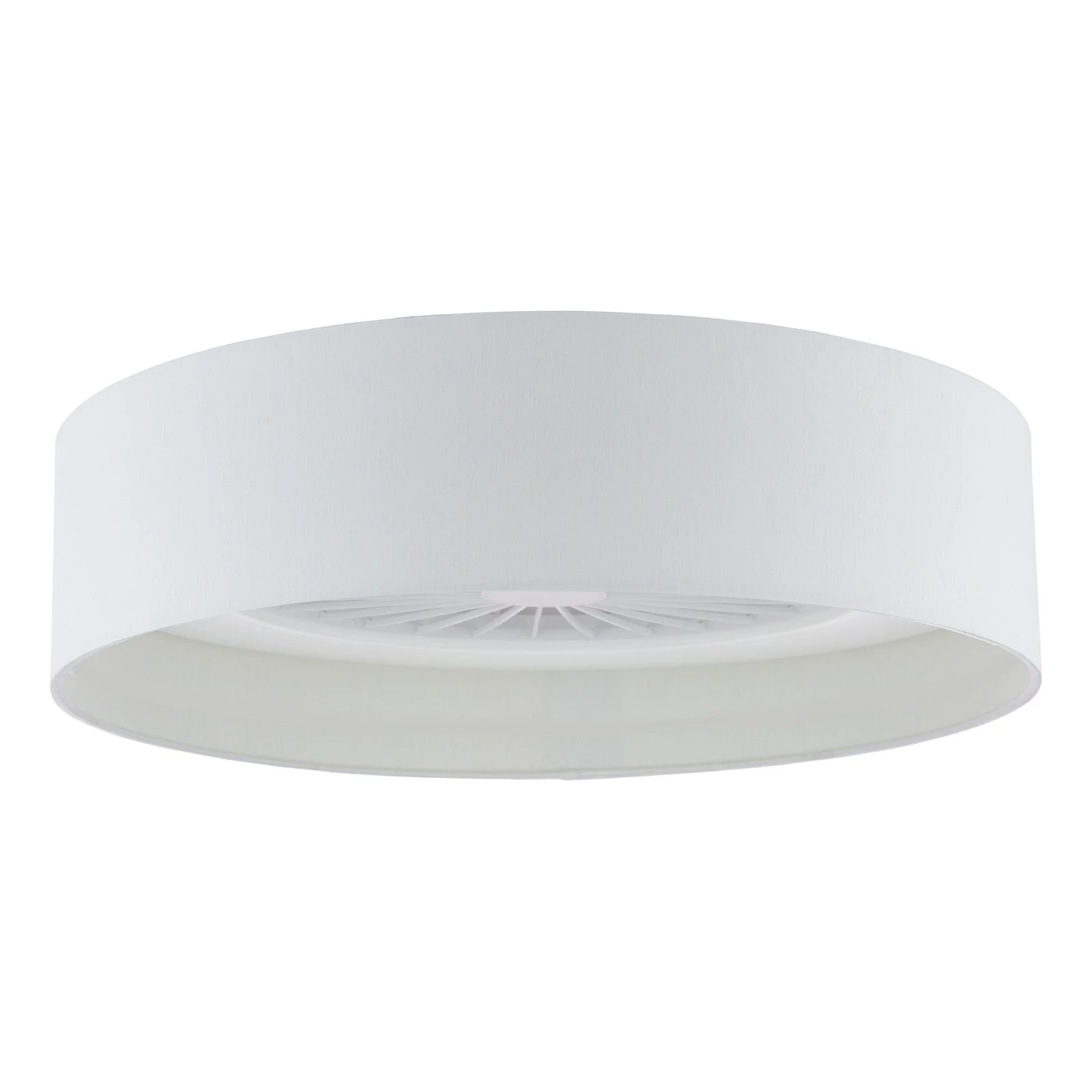 LED Fan Flush Shade- White/ Grey Finishes - Image 4