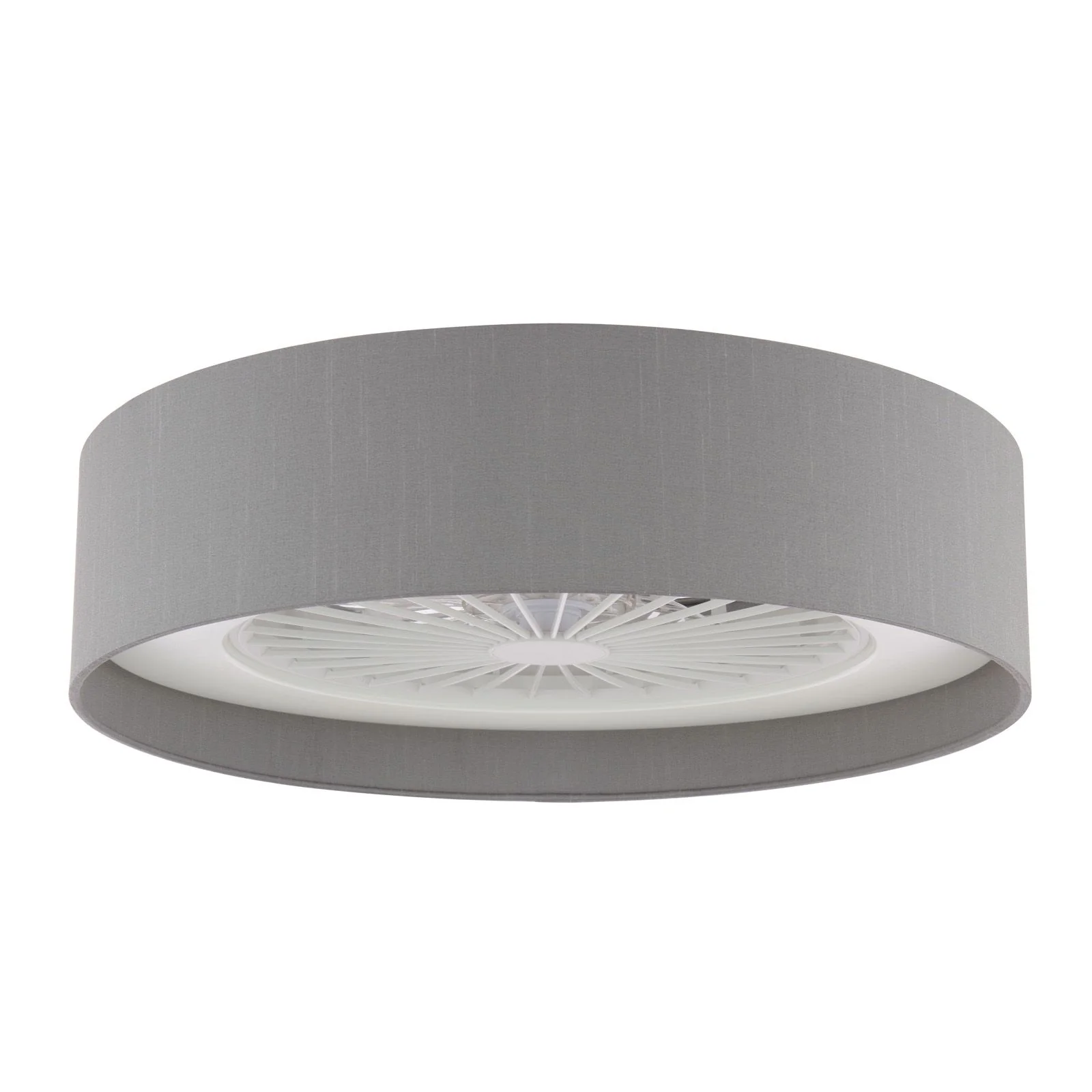 LED Fan Flush Shade- White/ Grey Finishes - Image 6
