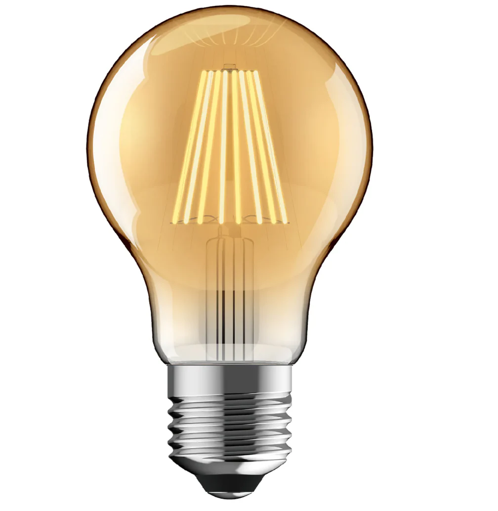 E27 GLS LED Vintage Amber Bulb- Various Finishes - Image 6