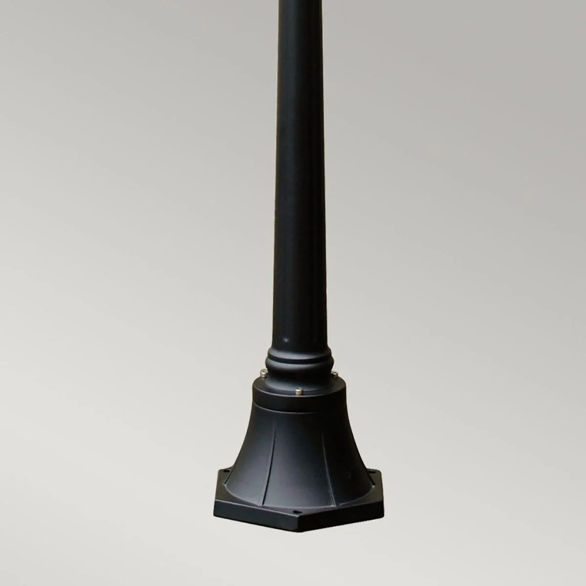 Ledbury 1 Light Lamp Post - Black IP44  E27 - Image 2