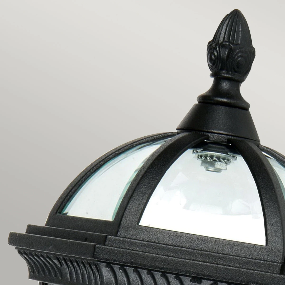 Ledbury Wall Lantern – Black Finish - Image 2
