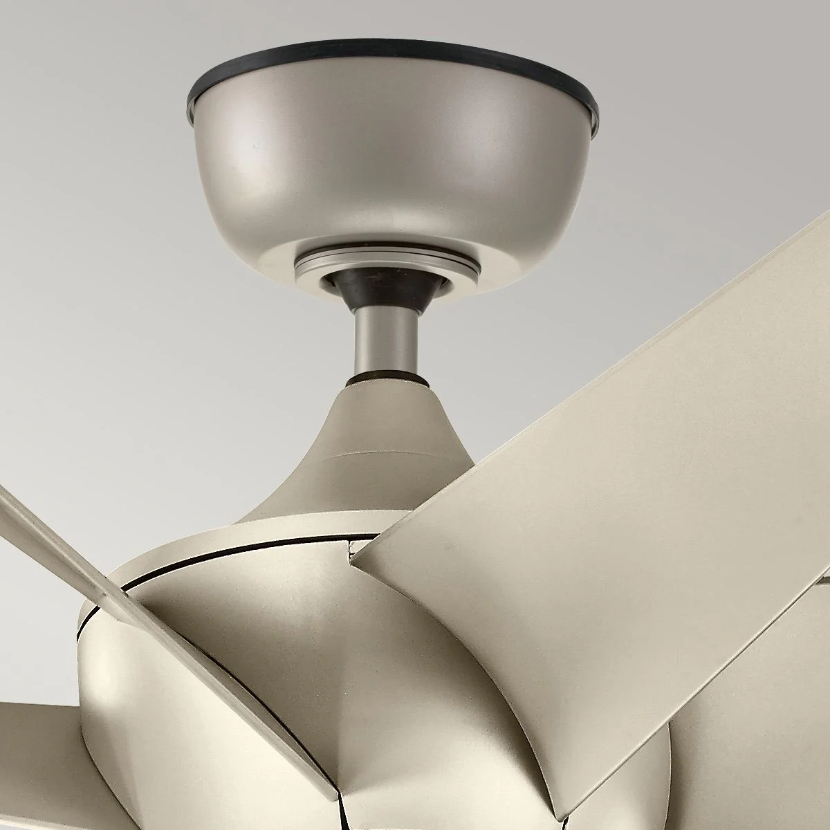 Lehr Fan IP44 - Antique Satin Silver - Small and Large - Image 3