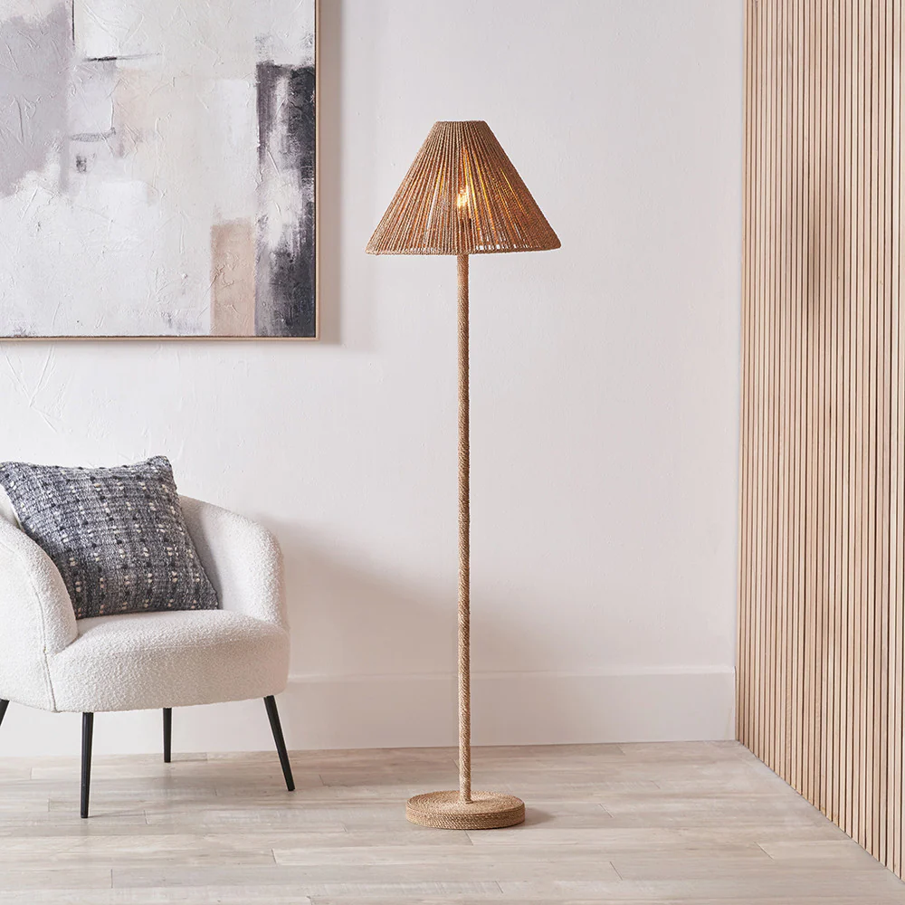 Leif Jute Rope Floor Lamp - Image 2