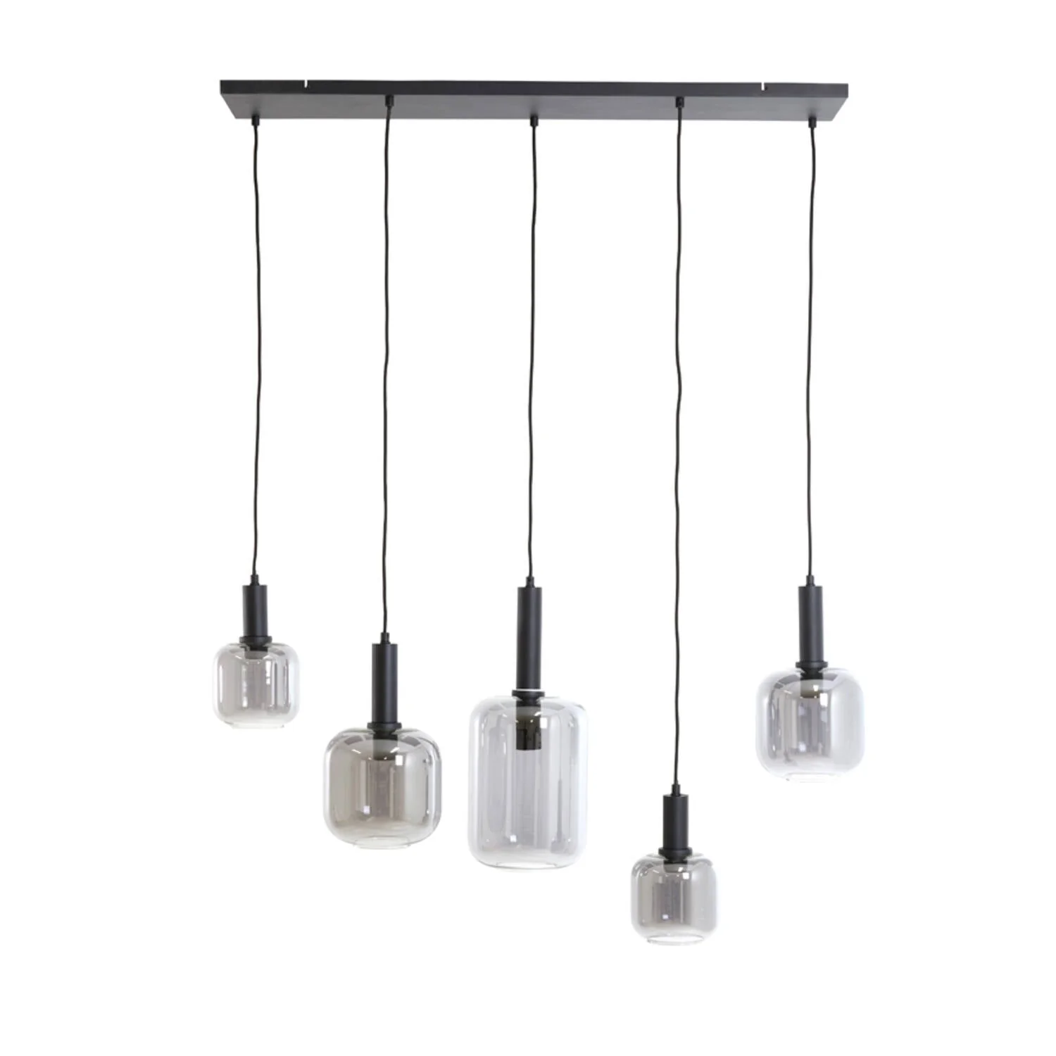 Lekar 3/5Lt Island Pendant - Bronze/Gold & Smoked Glass - Image 7