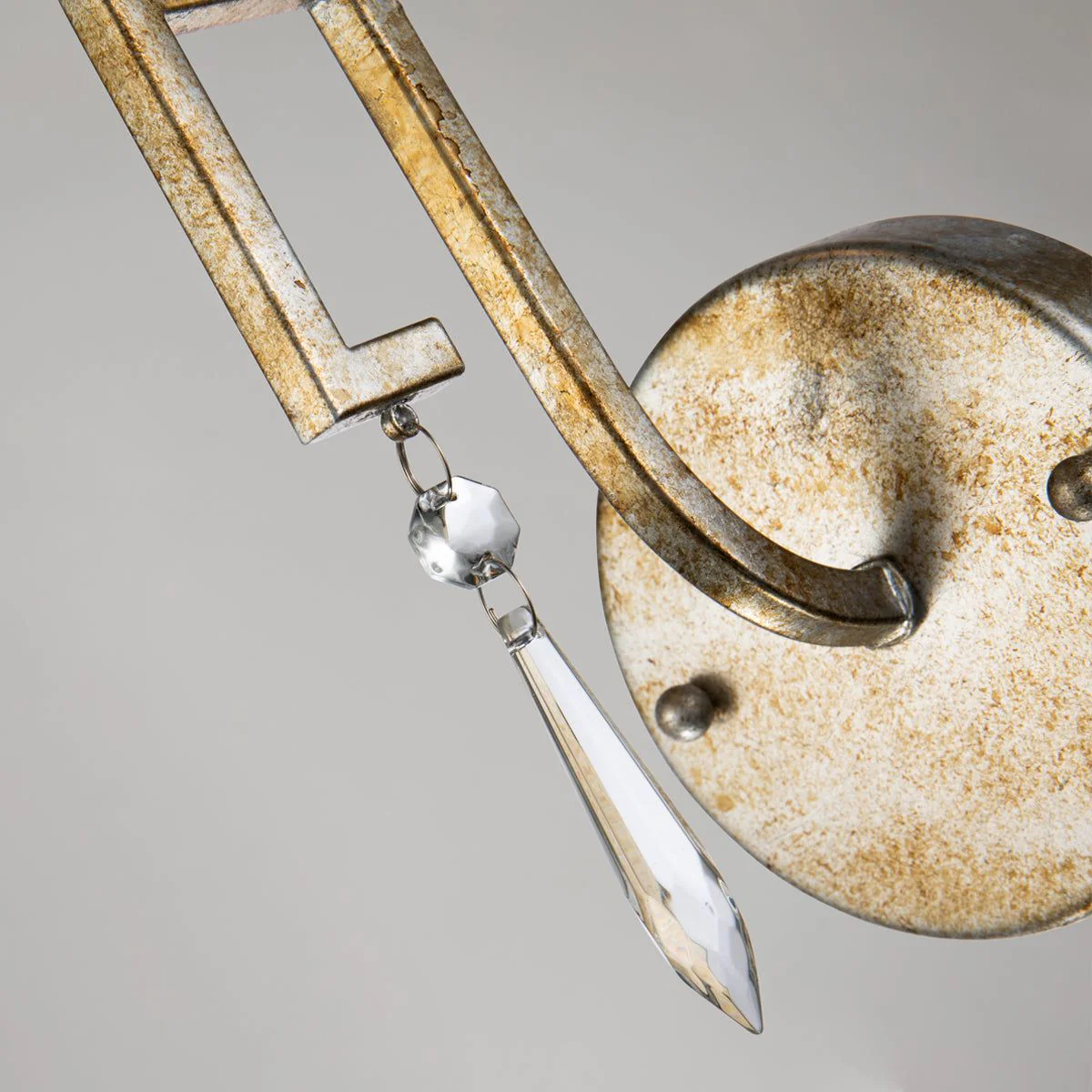 Lemuria 1L Wall Light - Distressed Gold Finish - Image 3