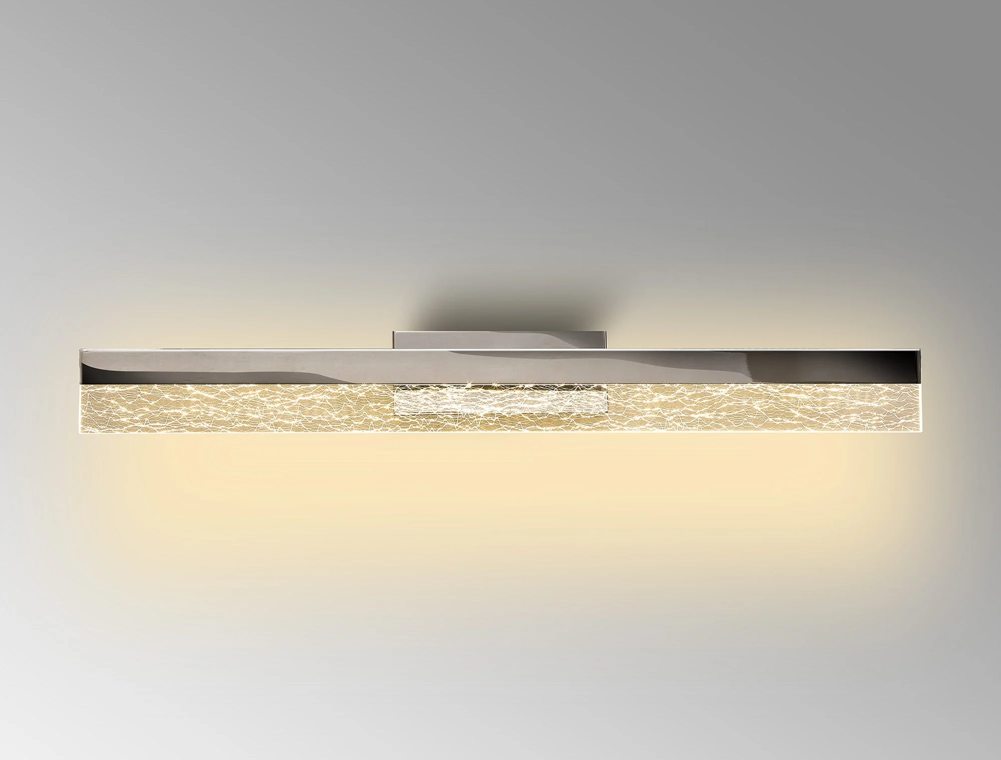 Leon IP44 Bathroom Mirror Light, 8/12W LED, 3000K, 6001000lm, IP44, Sand Black Polished Chrome, 3yrs Warranty - Image 12