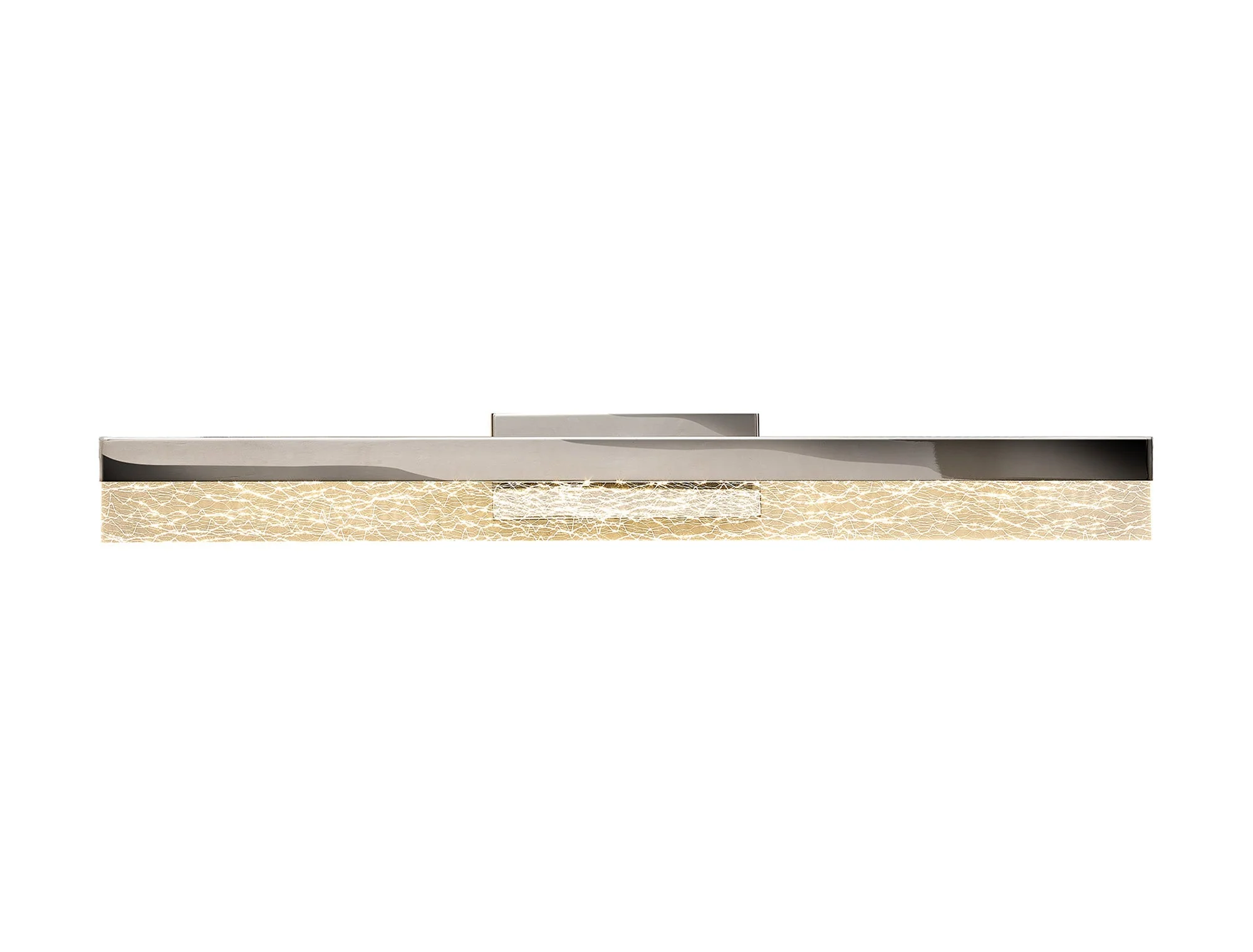 Leon IP44 Bathroom Mirror Light, 8/12W LED, 3000K, 6001000lm, IP44, Sand Black Polished Chrome, 3yrs Warranty - Image 16