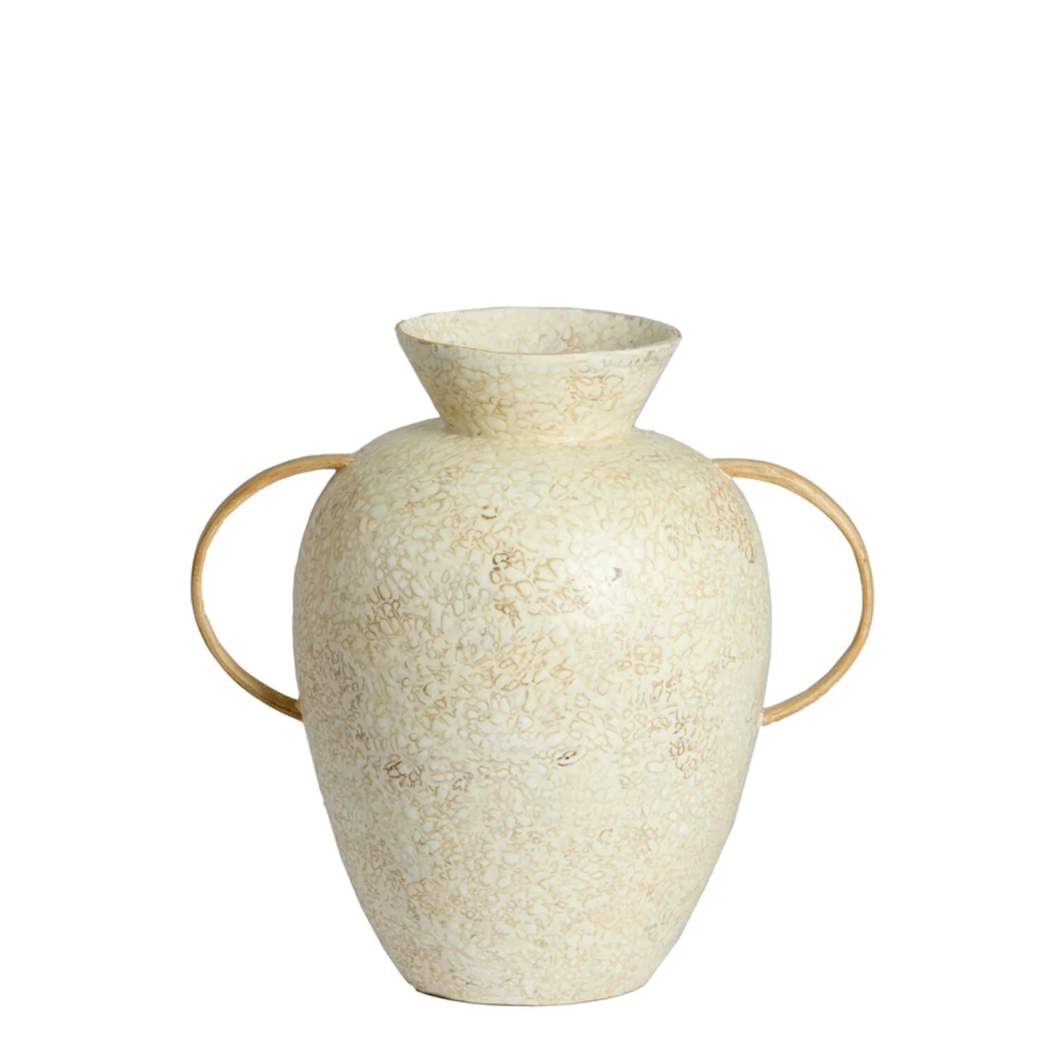 Leri Vase Deco - Bamboo Cream - Image 2