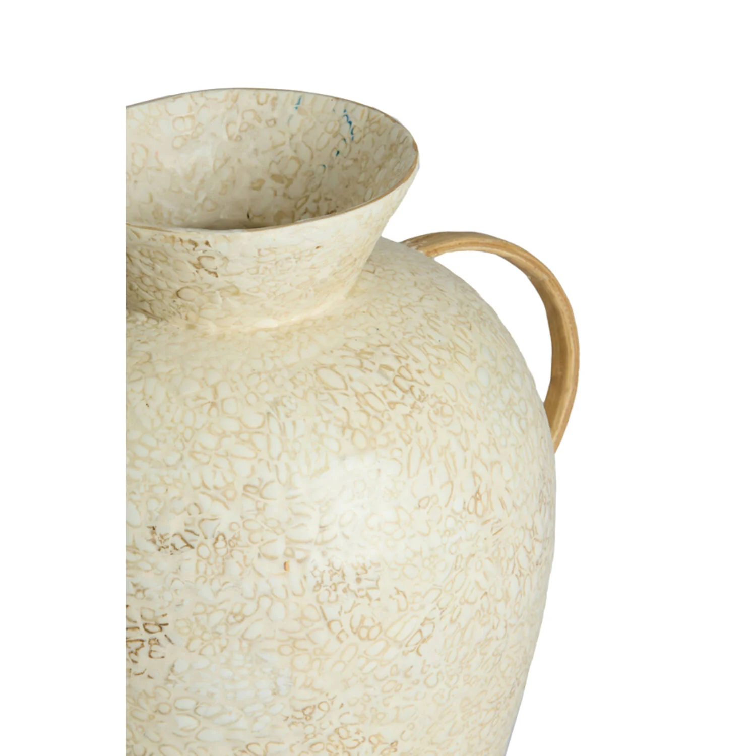 Leri Vase Deco - Bamboo Cream - Image 3