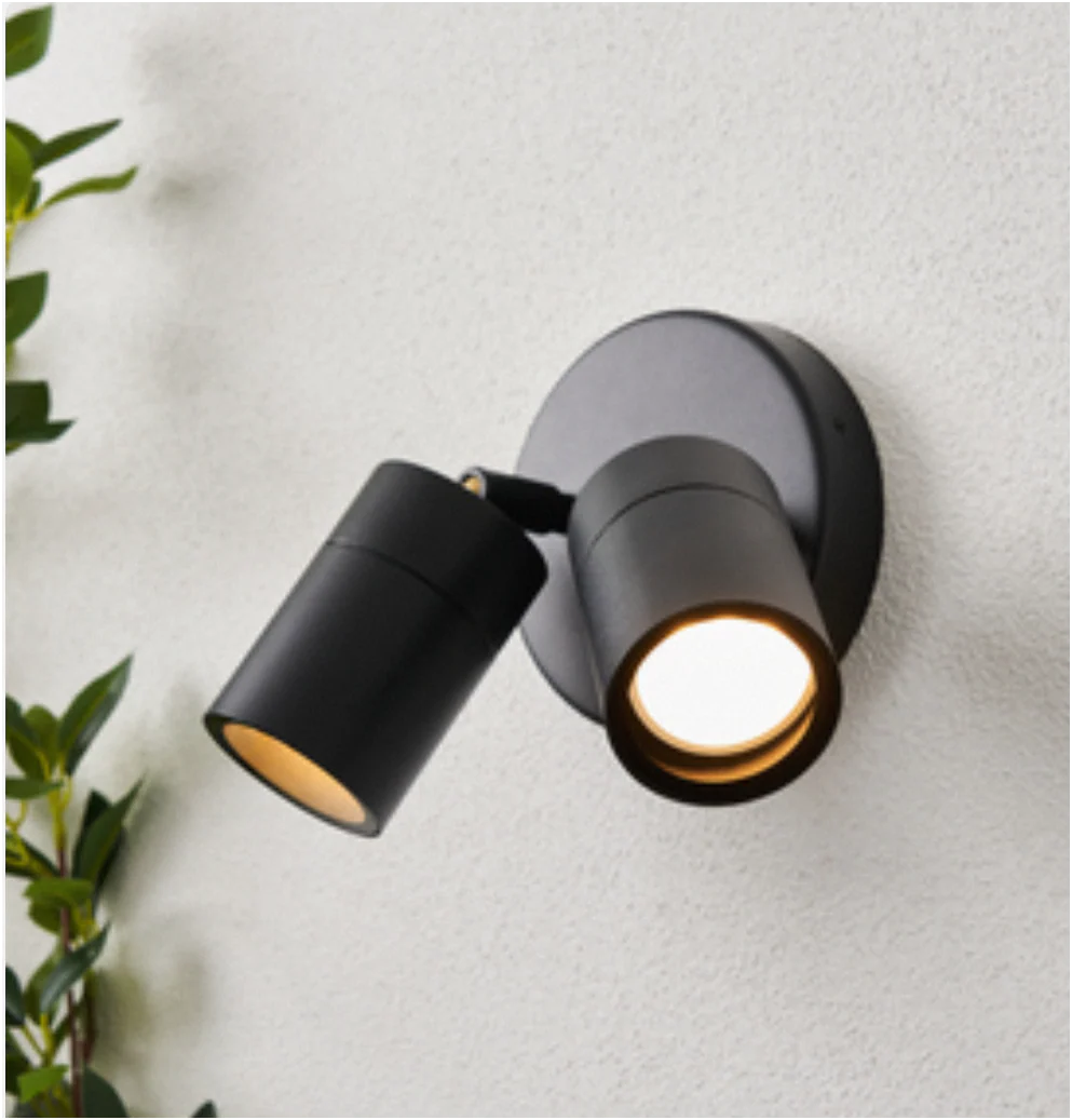 Leto 1/2lt Outdoor Wall Light- Various Finishes - Image 6