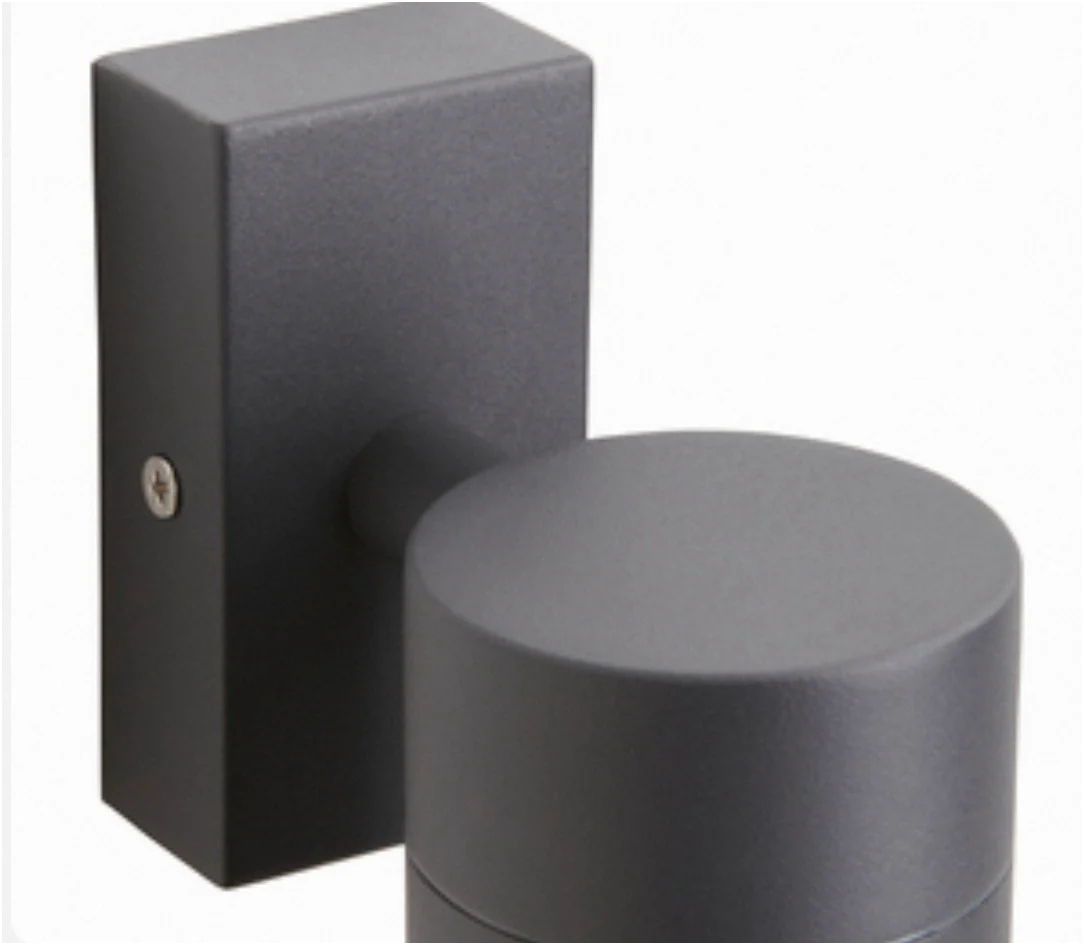 Leto Up Down Outdoor Wall Light- Black/ Anthracite Finish - Image 10