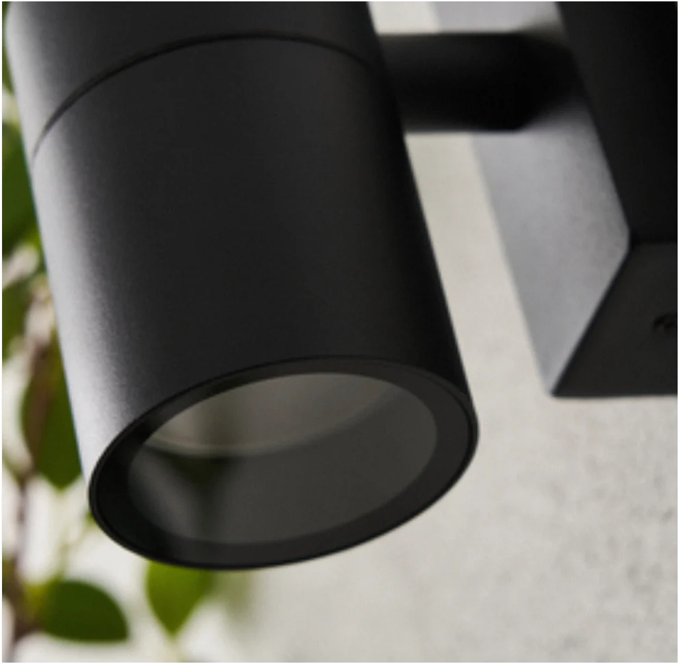Leto Up Down Outdoor Wall Light- Black/ Anthracite Finish - Image 8