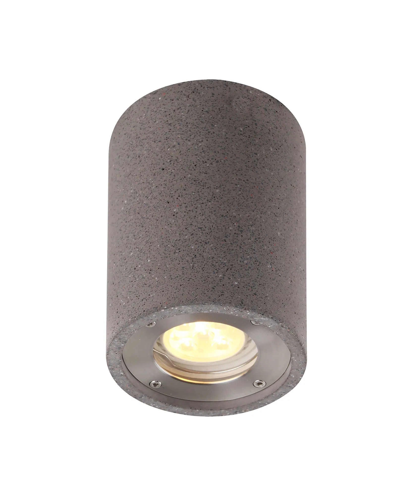 Levi 9cm Round/ Rectangle Spotlight- White/ Grey Concrete Finishes - Image 17