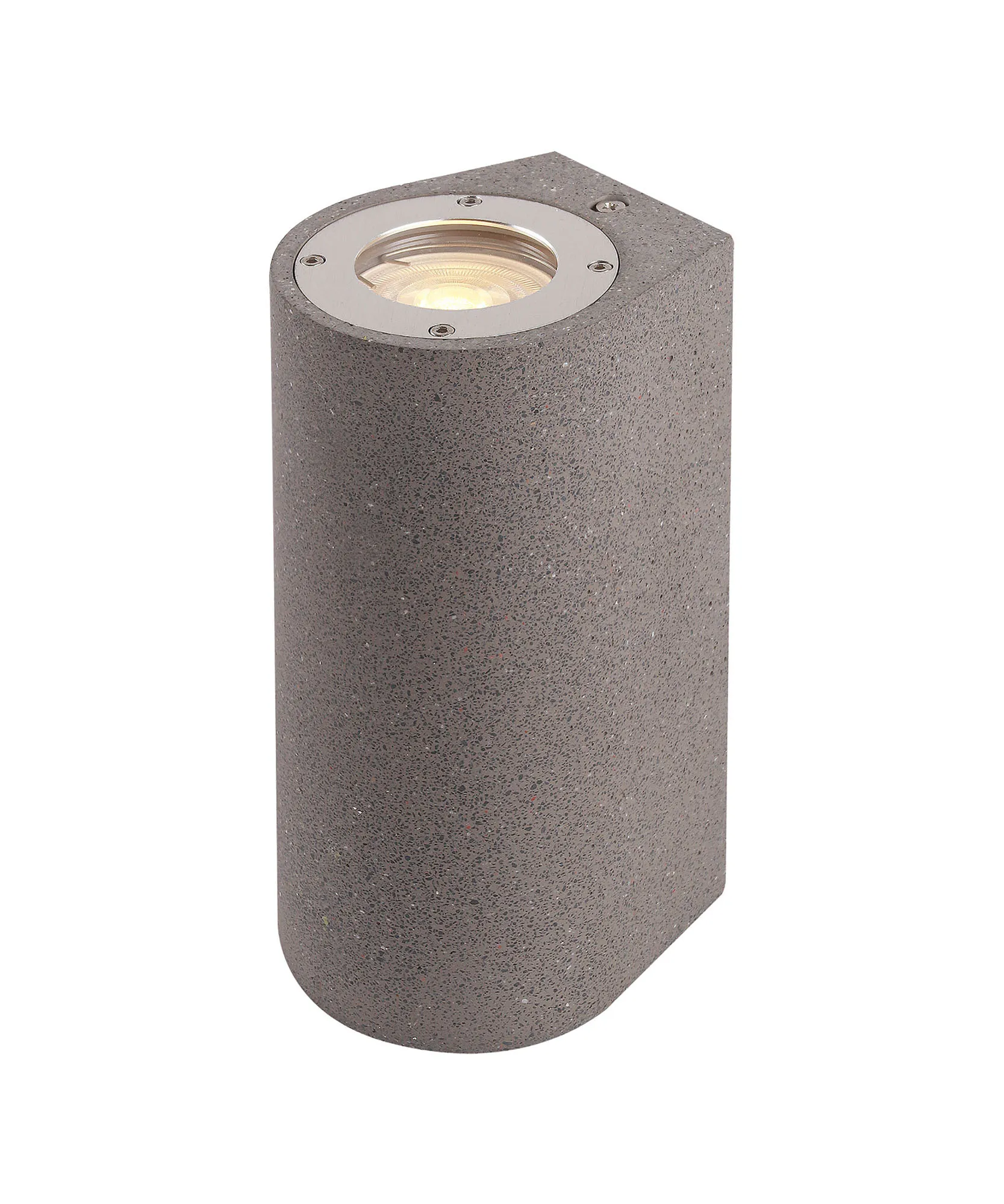Levi IP65 Up/Down Wall Light - Grey/White Concrete - Image 3