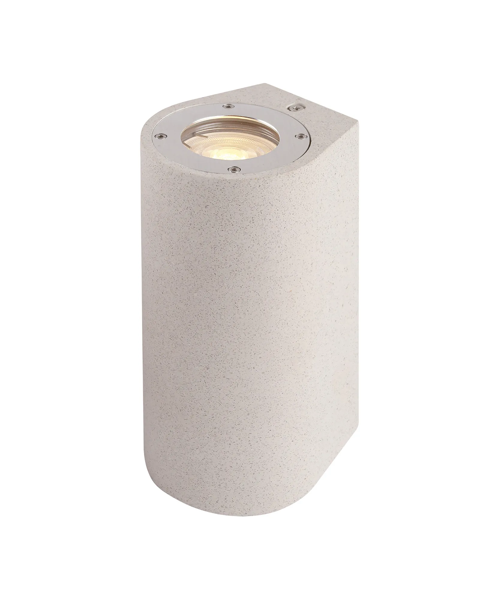 Levi IP65 Up/Down Wall Light - Grey/White Concrete - Image 4