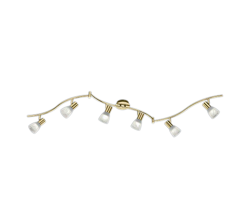 Levisto 2/3/4/6Lt Bar Spotlight - Brass/Nickel - Image 12