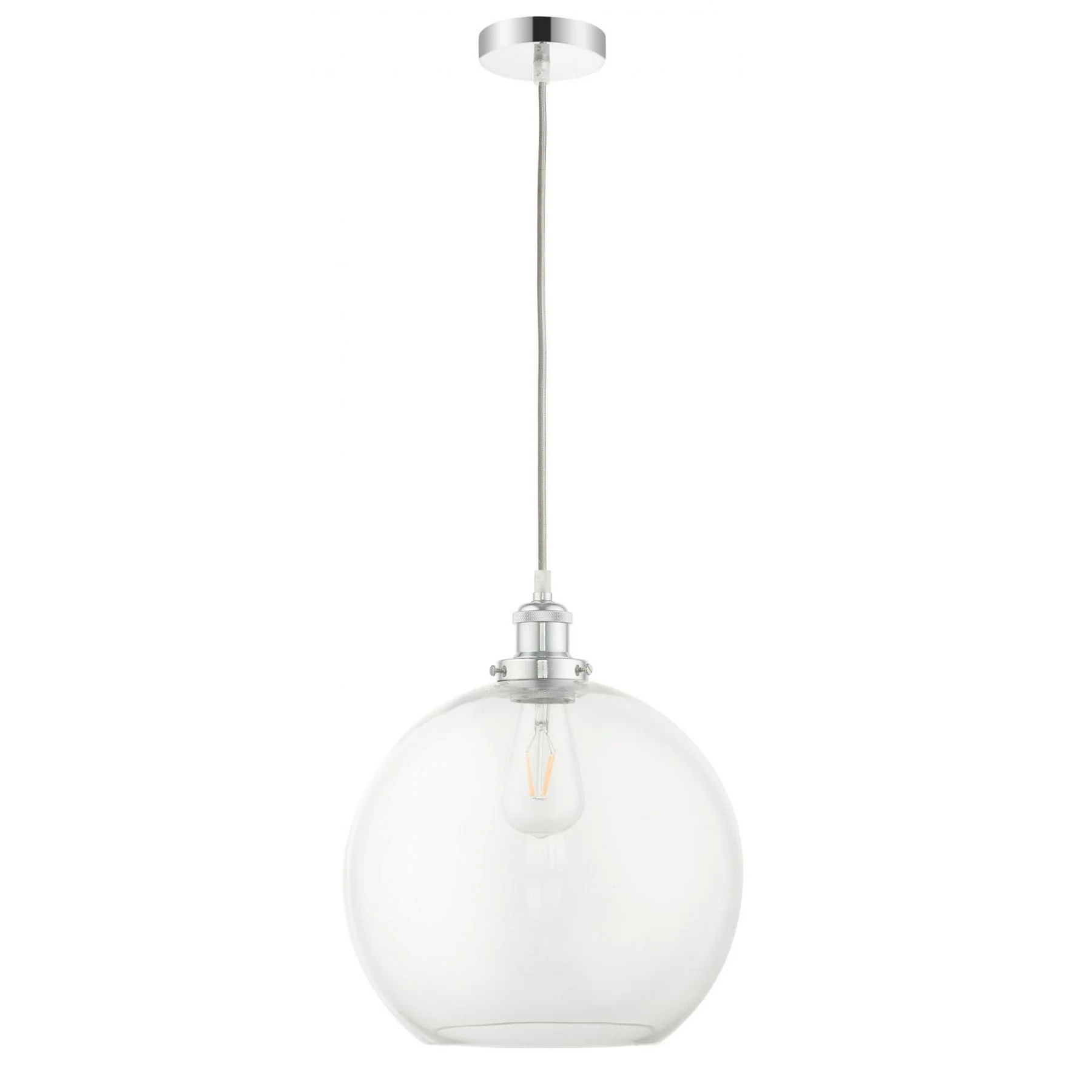 Lewis 1LT Pendant - Medium Polished Chrome - Promotional Offer - Image 3