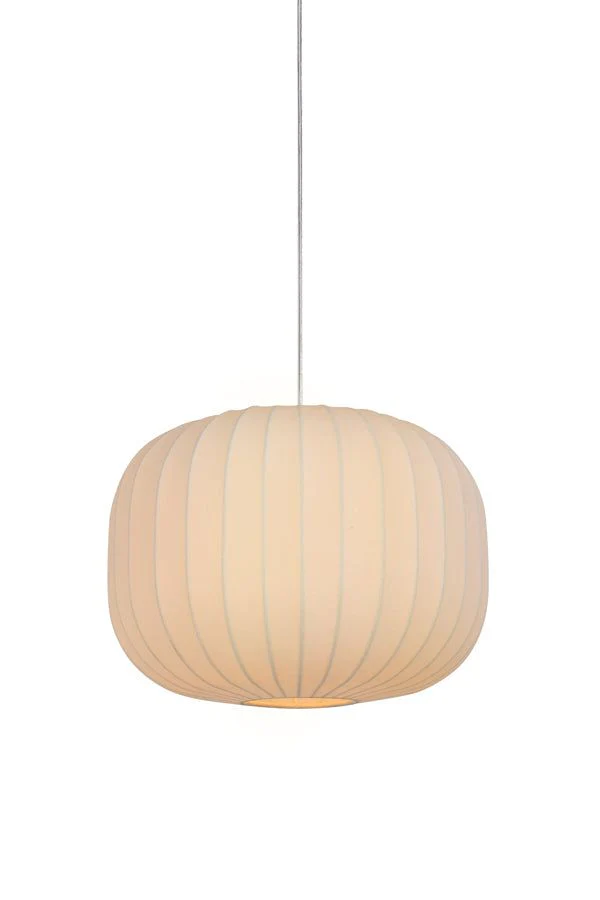 Lexa Medium & Large Hanging Shade Light - White Finish - Image 2