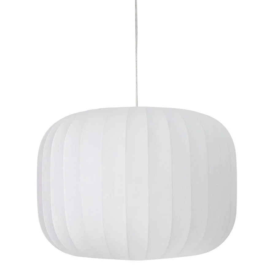 Lexa Medium & Large Hanging Shade Light - White Finish - Image 5