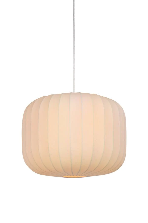 Lexa Medium & Large Hanging Shade Light - White Finish - Image 6