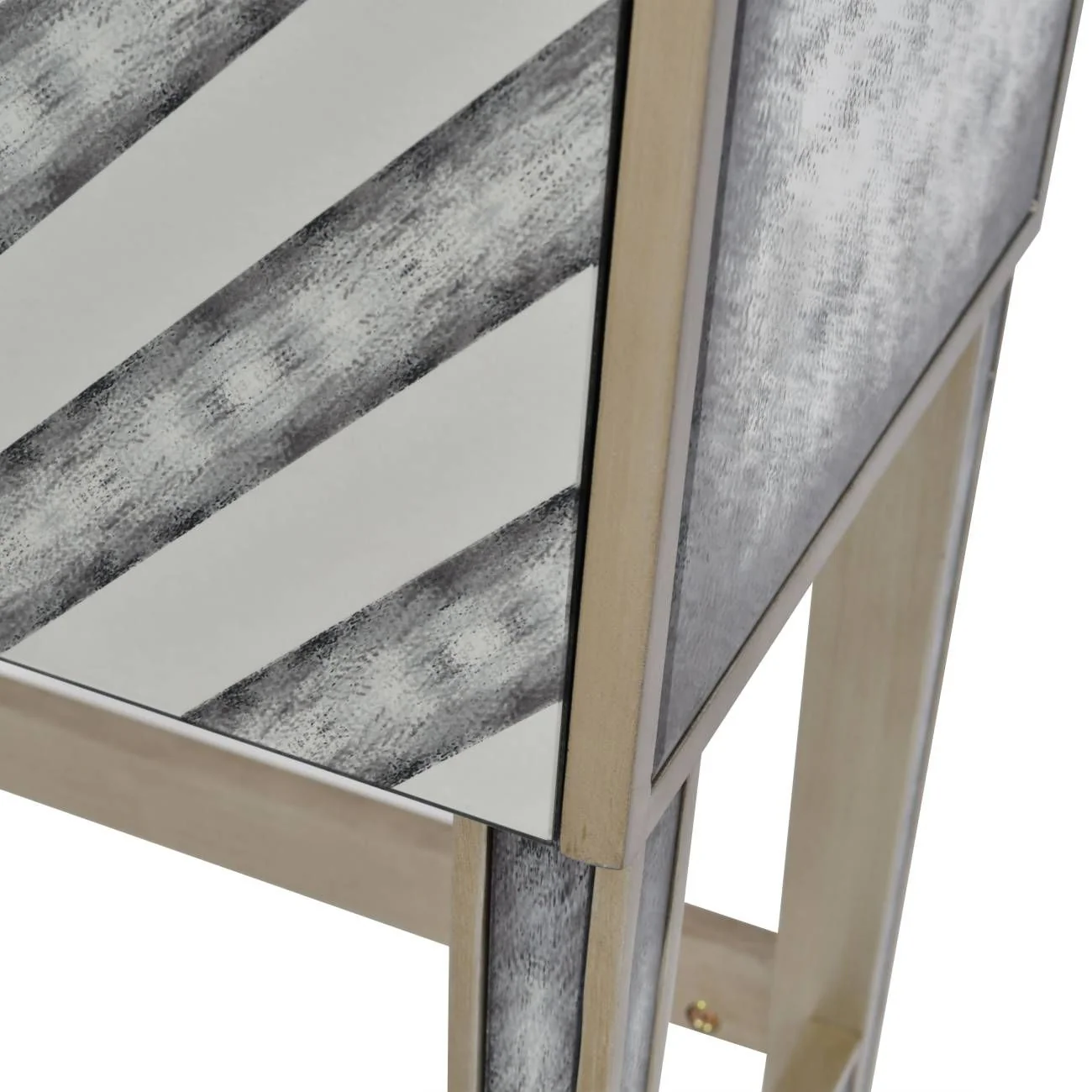 Lexington Antique Mirrored Bar Cabinet - Image 4