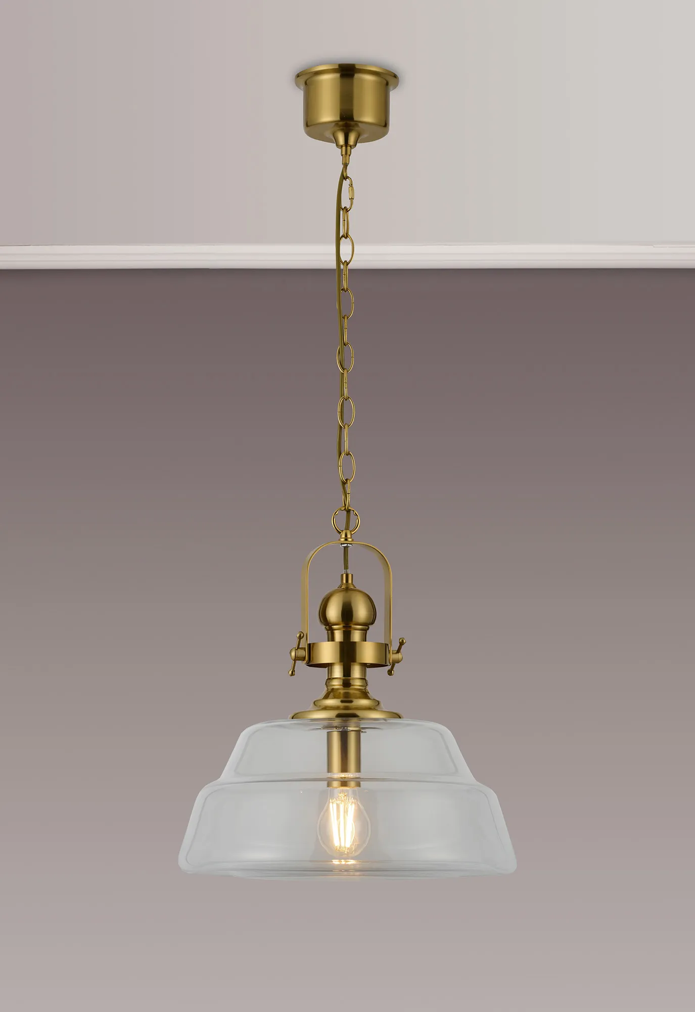 Leven Single Pendant - Brass, Satin Black, Satin Nickel Finishes - Image 25