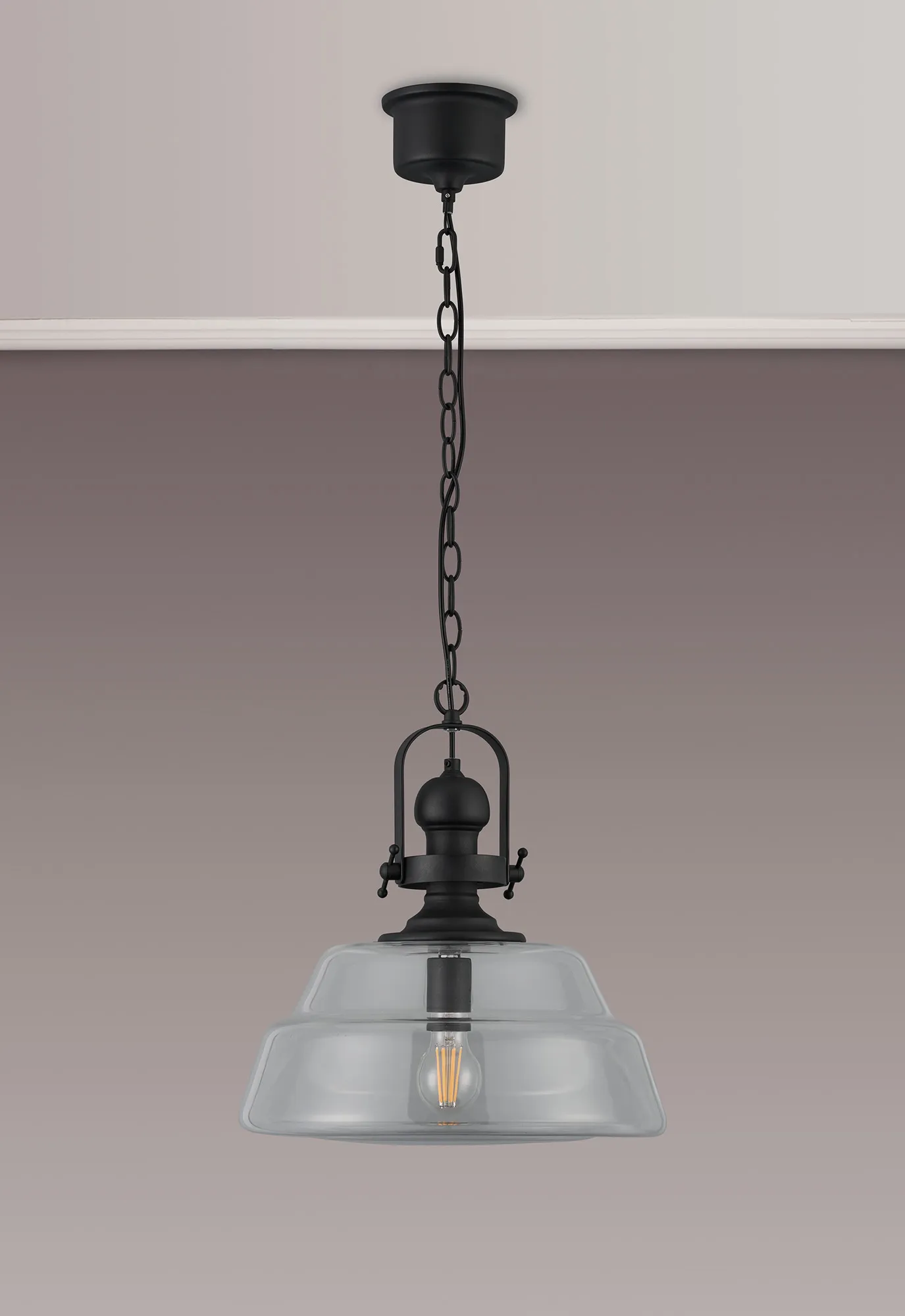 Leven Single Pendant - Brass, Satin Black, Satin Nickel Finishes - Image 27