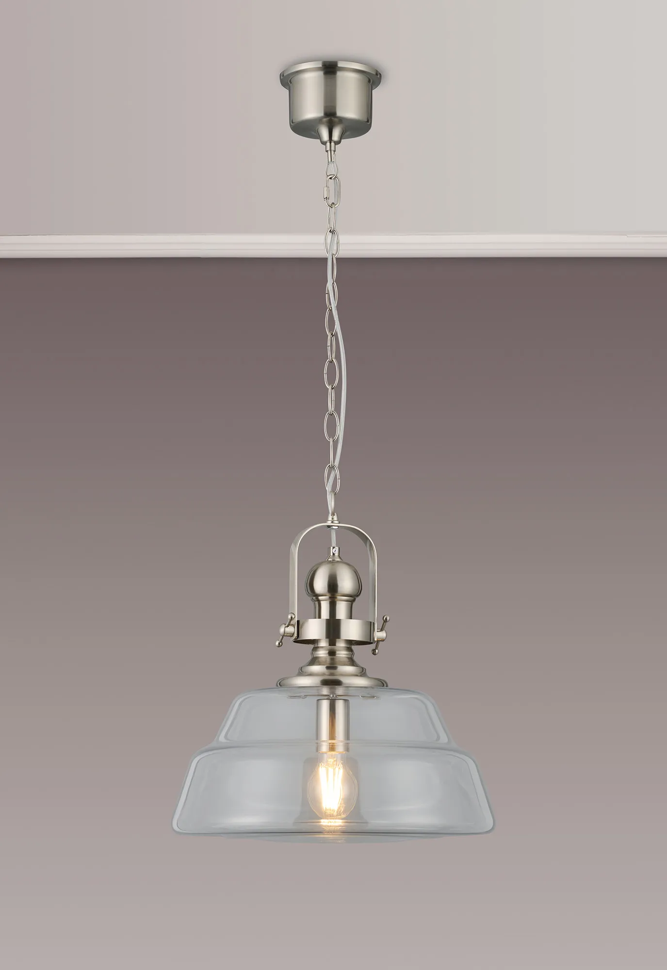 Leven Single Pendant - Brass, Satin Black, Satin Nickel Finishes - Image 29