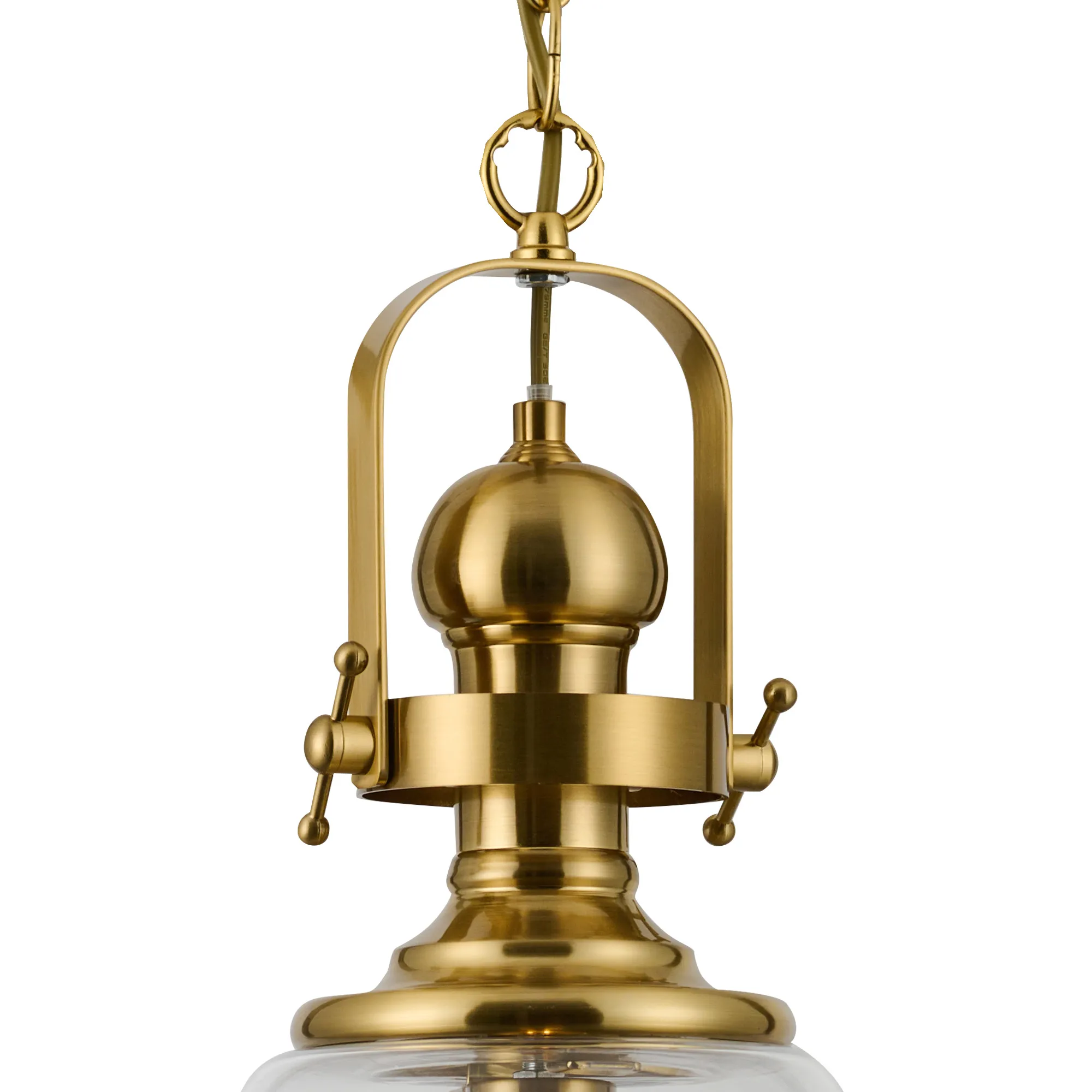 Leven Single Pendant - Brass, Satin Black, Satin Nickel Finishes - Image 6