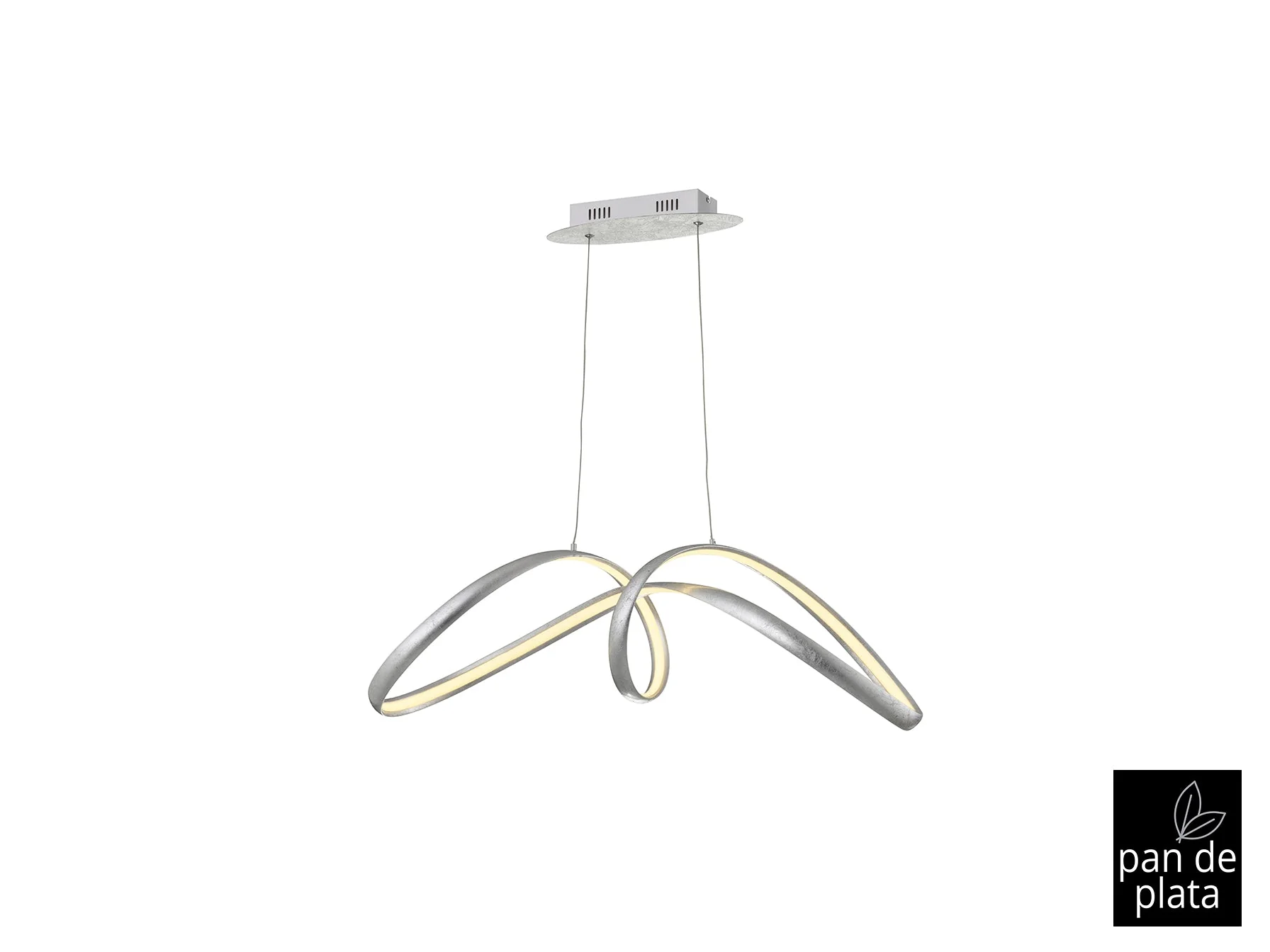 Lia Large LED Linear Pendant - Gold - Image 9