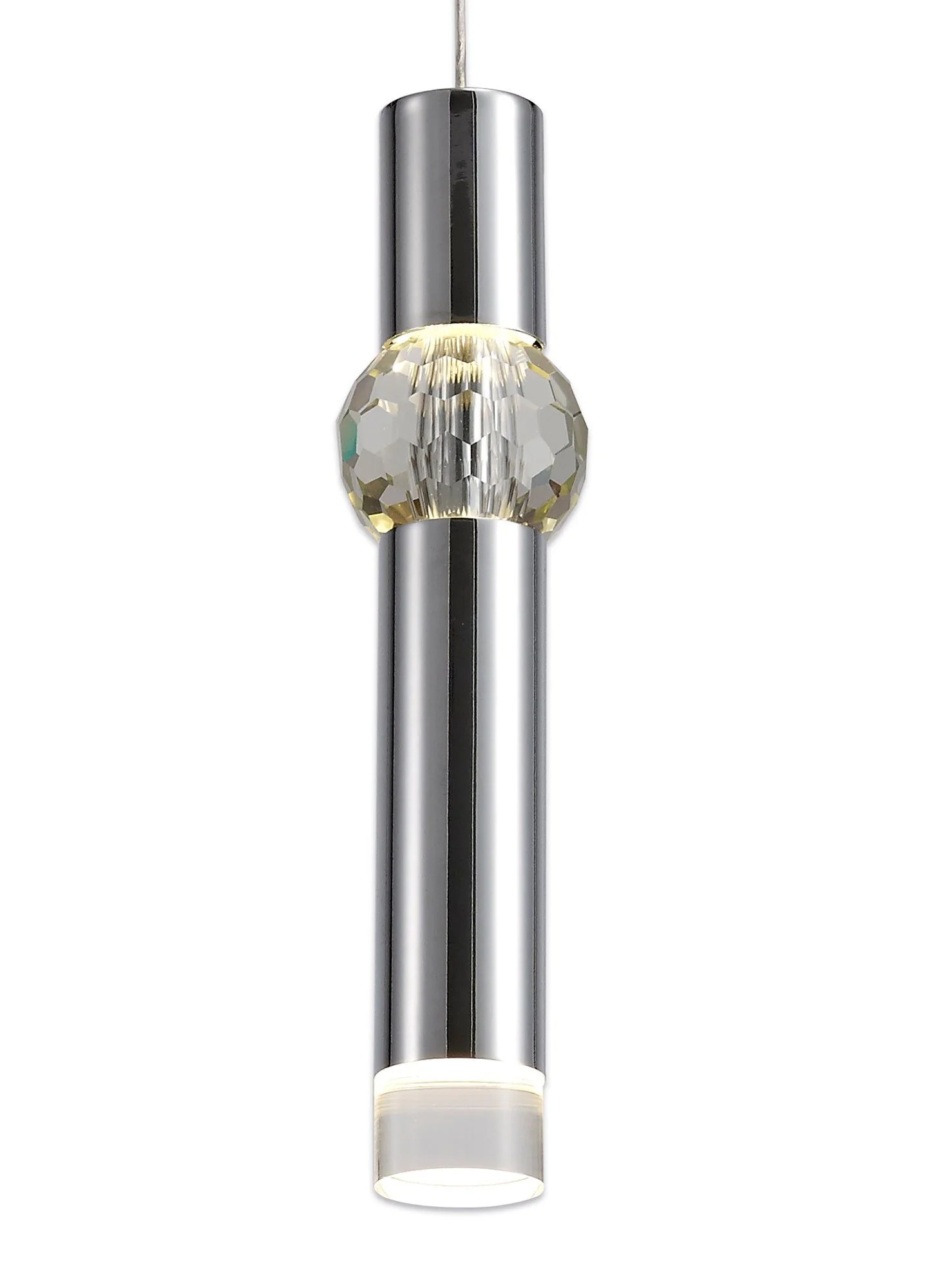 Lianne 1 Light LED Hanging Light, Polished Chrome - Image 4