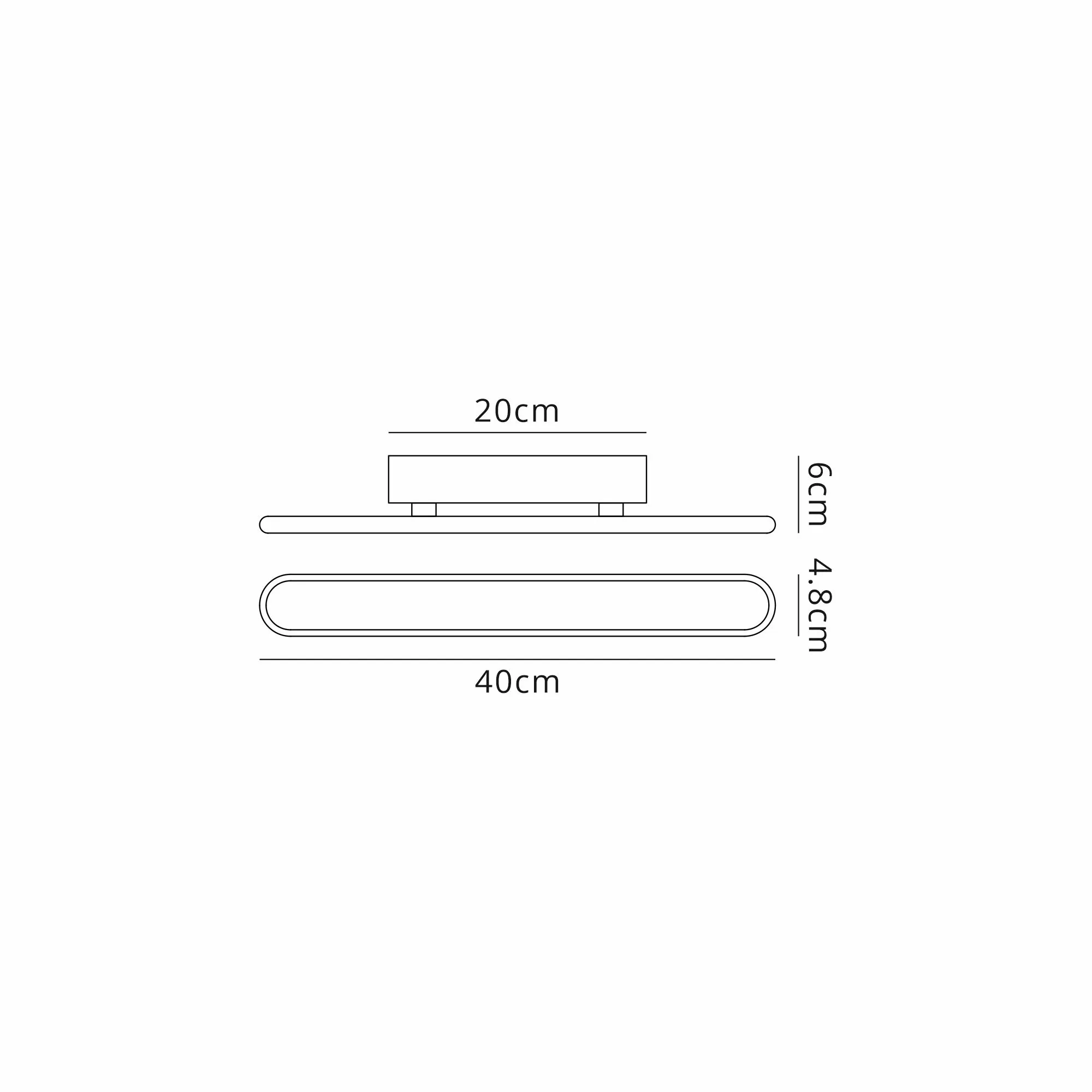Lien Wall Lamp LED, 4000K,  Sand White/ Black- 3yrs Warranty - Image 18