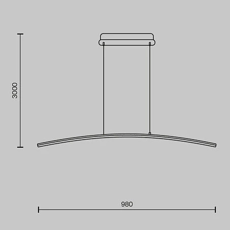 Light Reflection LED Linear Pendant, Black - Promotional Offer - Image 4