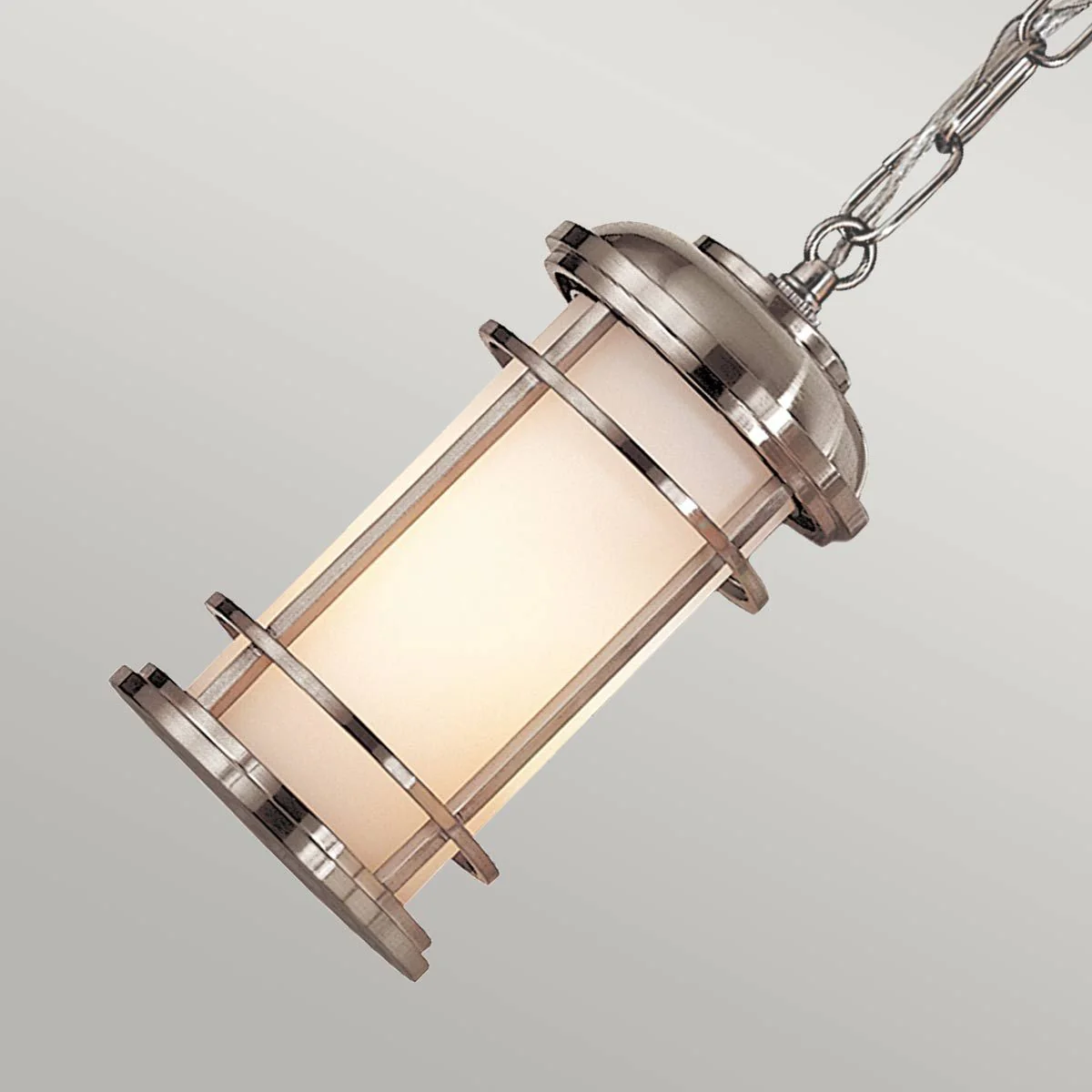 Lighthouse 1Lt IP44 Pendant - Steel/Black - Image 4