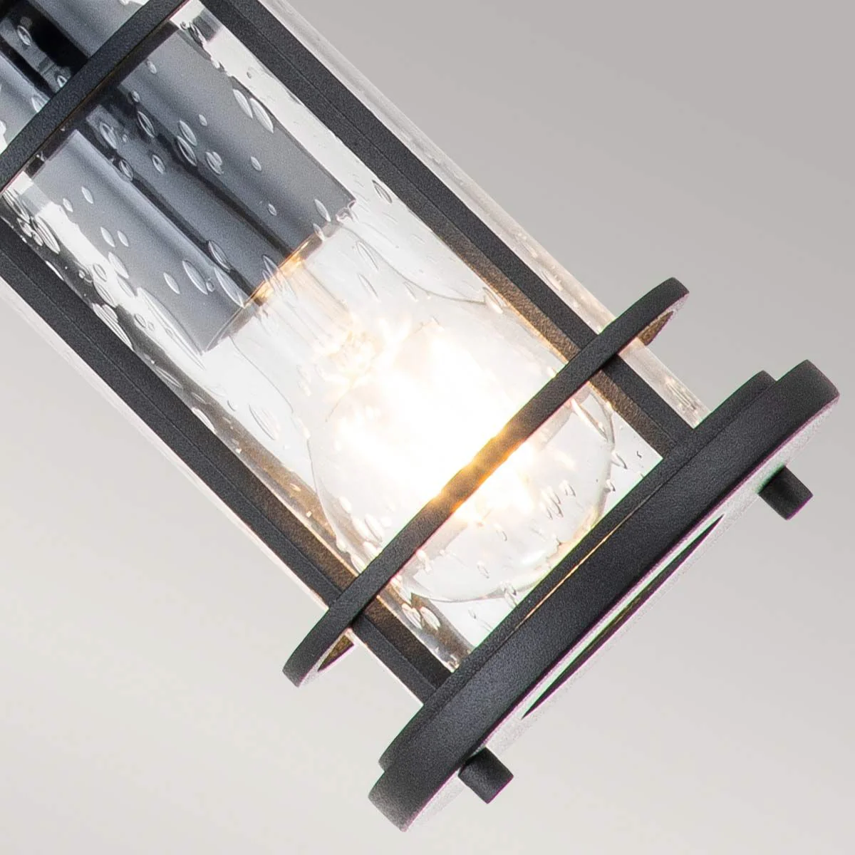 Lighthouse 1Lt IP44 Pendant - Steel/Black - Image 8