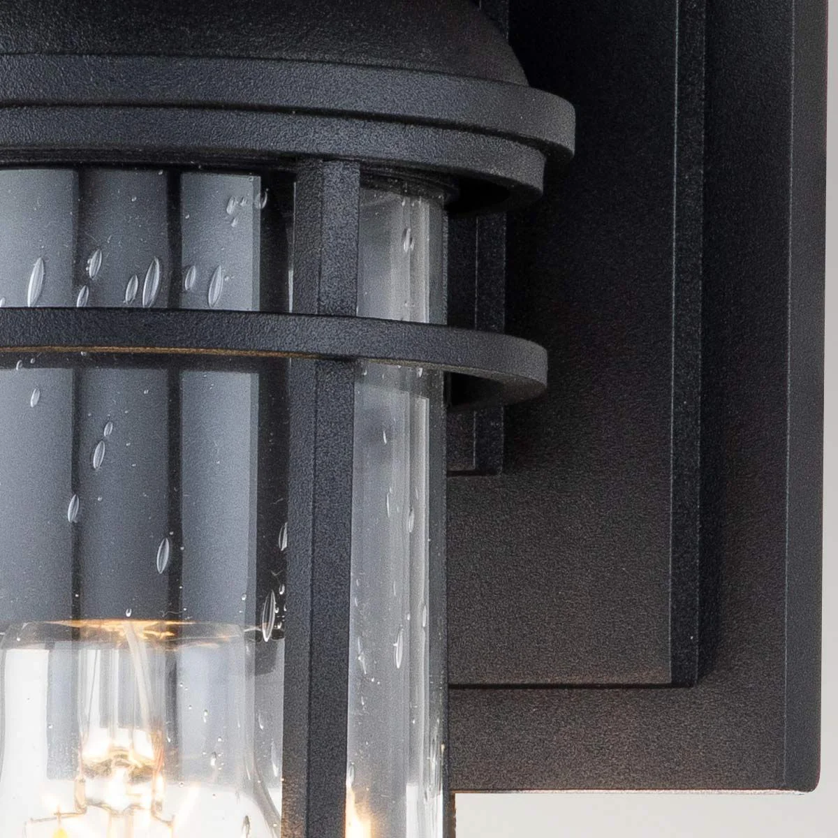 Lighthouse 1 Light Small/Medium Outdoor Lantern - Black E27 IP44 - Image 5