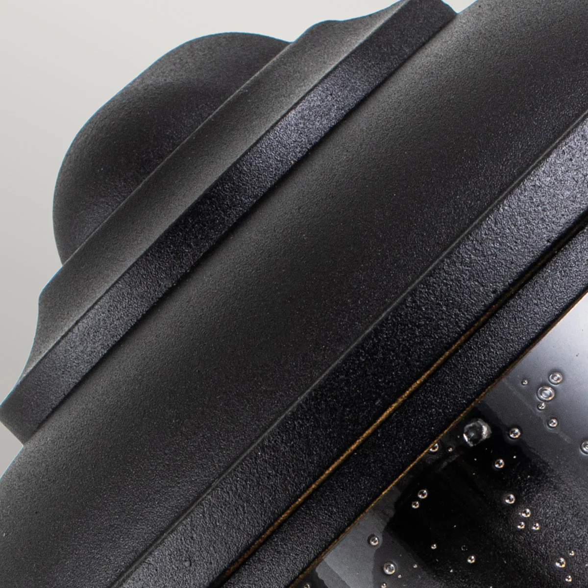 Lighthouse Half Lantern – Textured Black - Image 4