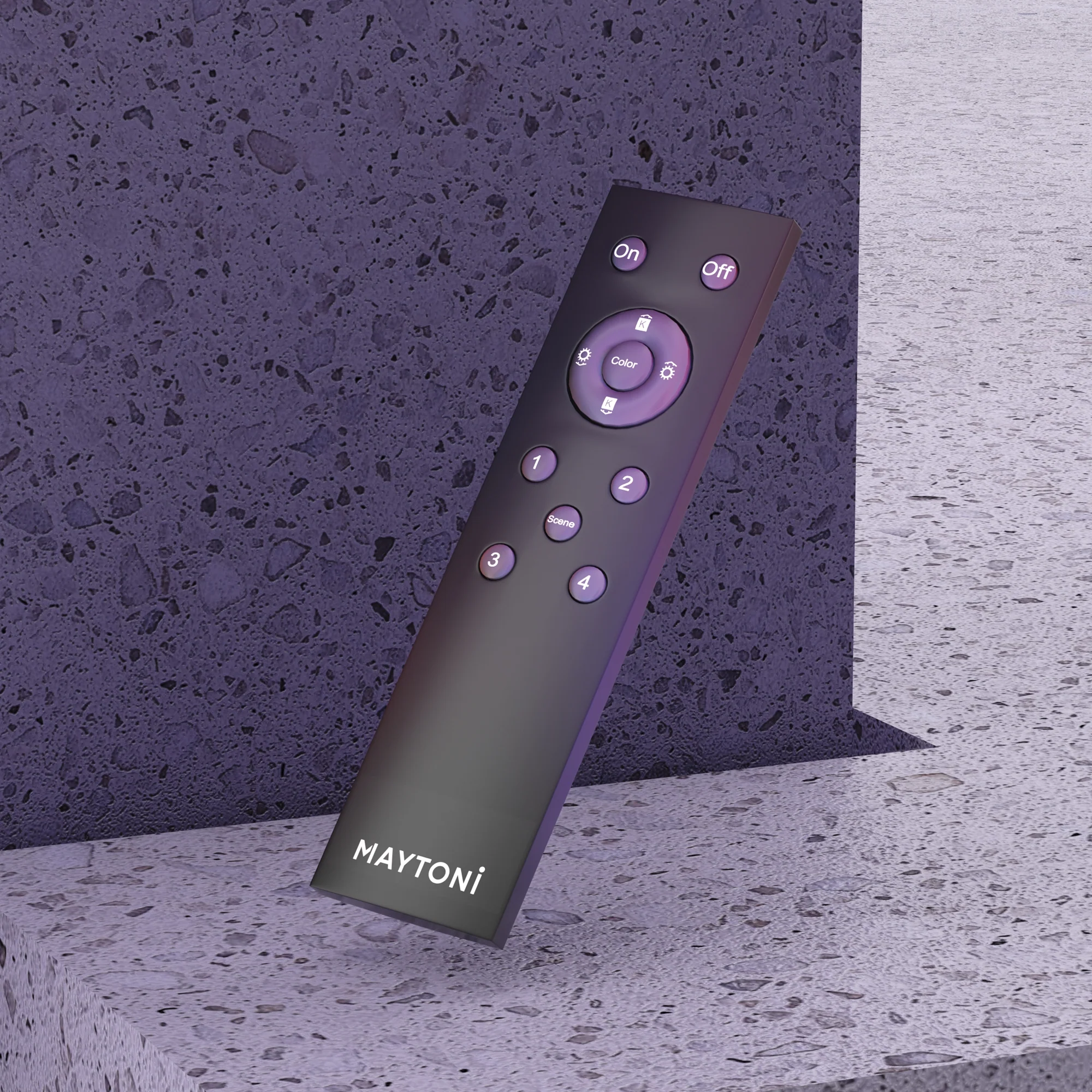 Lighting control panel (remote control) Exility Smart, black - Image 2