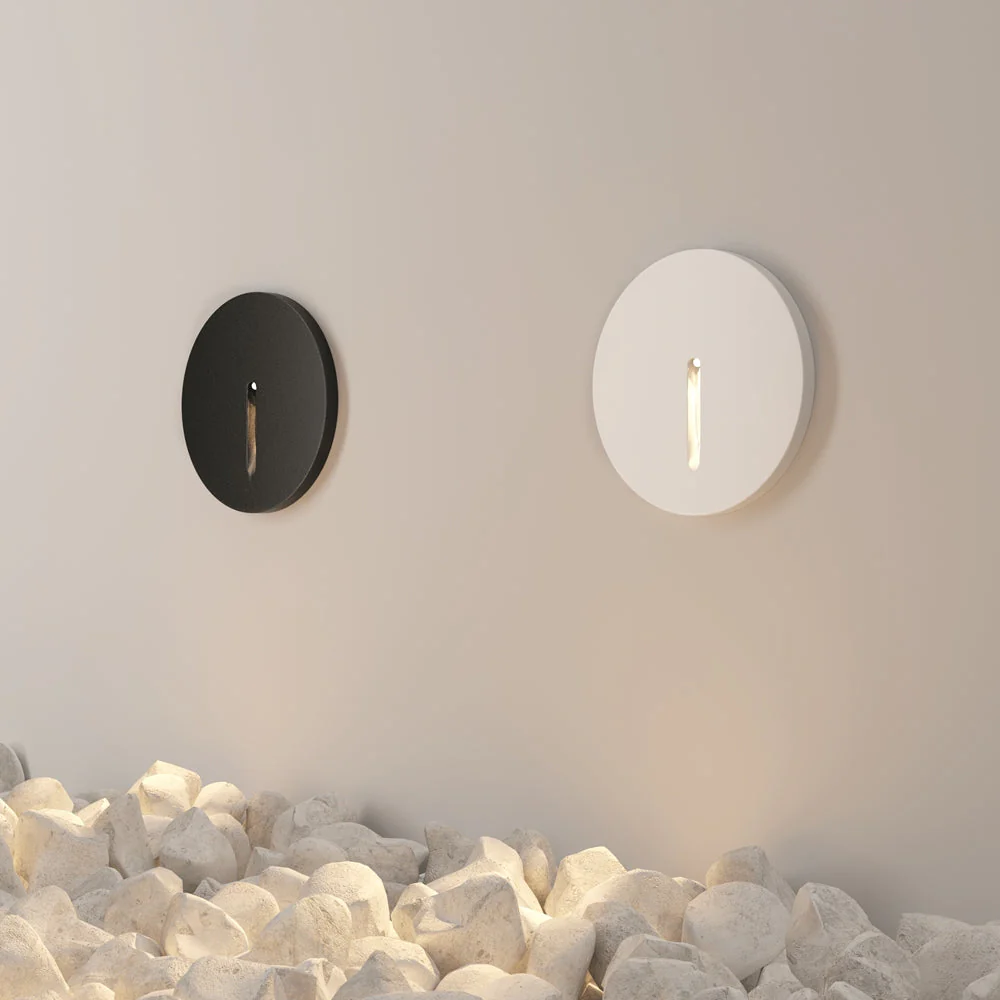 Lock Outdoor Recessed Lighting Black & White - Finish - Image 6