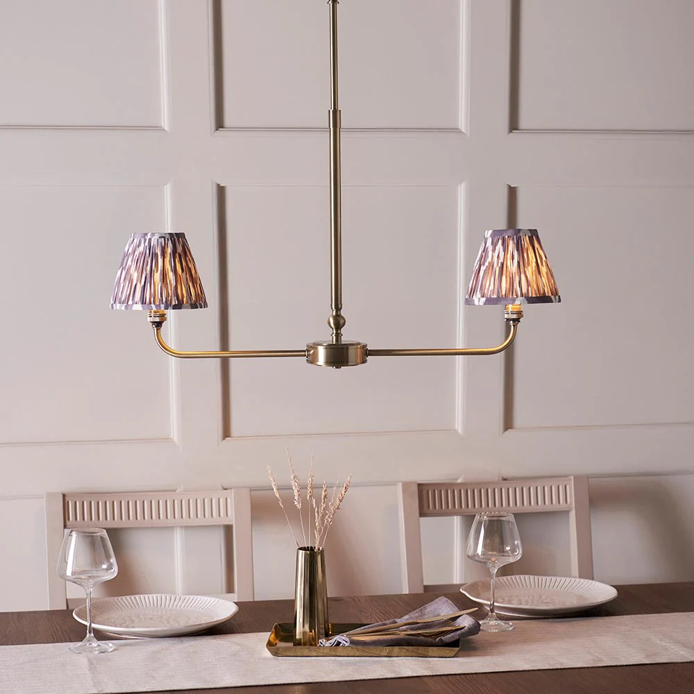 Mina 16cm 2lt Linear Pendant- Various Finishes - Image 3