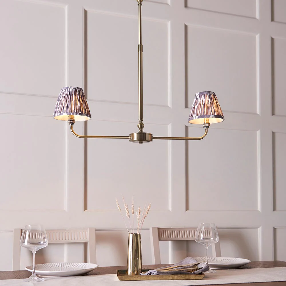 Mina 16cm 2lt Linear Pendant- Various Finishes - Image 4