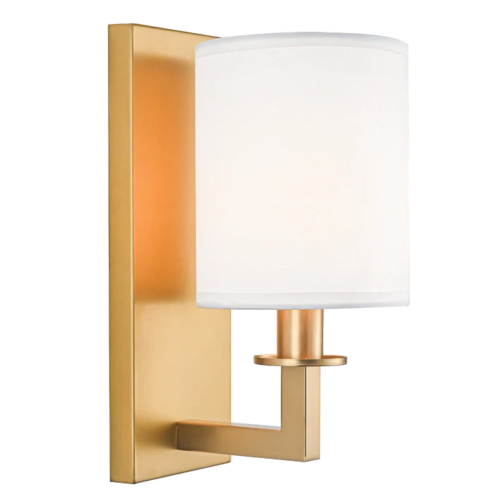 Lille 1Lt Wall Light - Brass/Nickel - Image 2