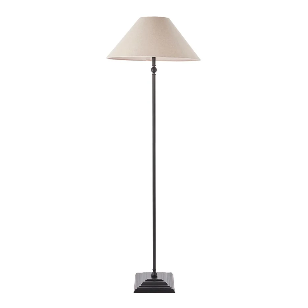 Lille Floor Lamp- Black/ Brass Base Finishes - Image 2