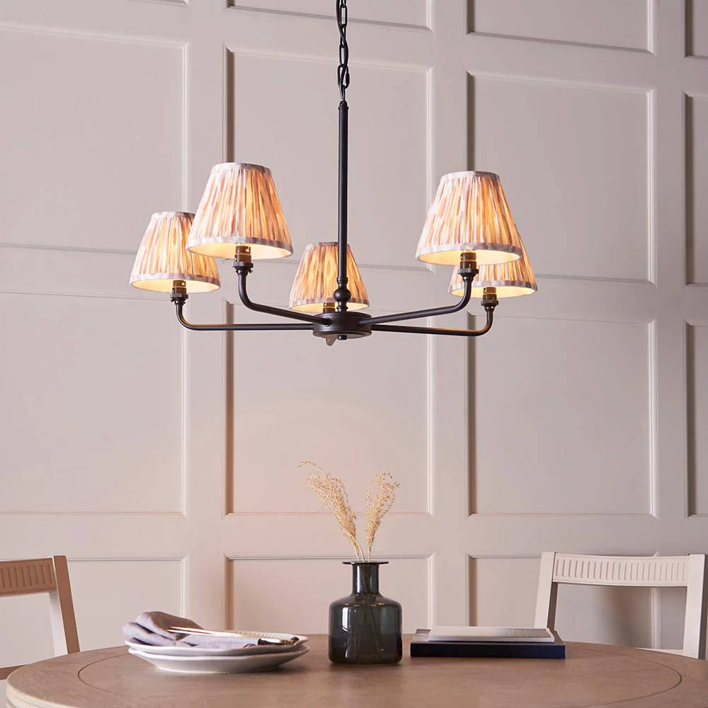 Mina & Ikat 16cm 5lt Ceiling Light- Various Finishes - Image 6