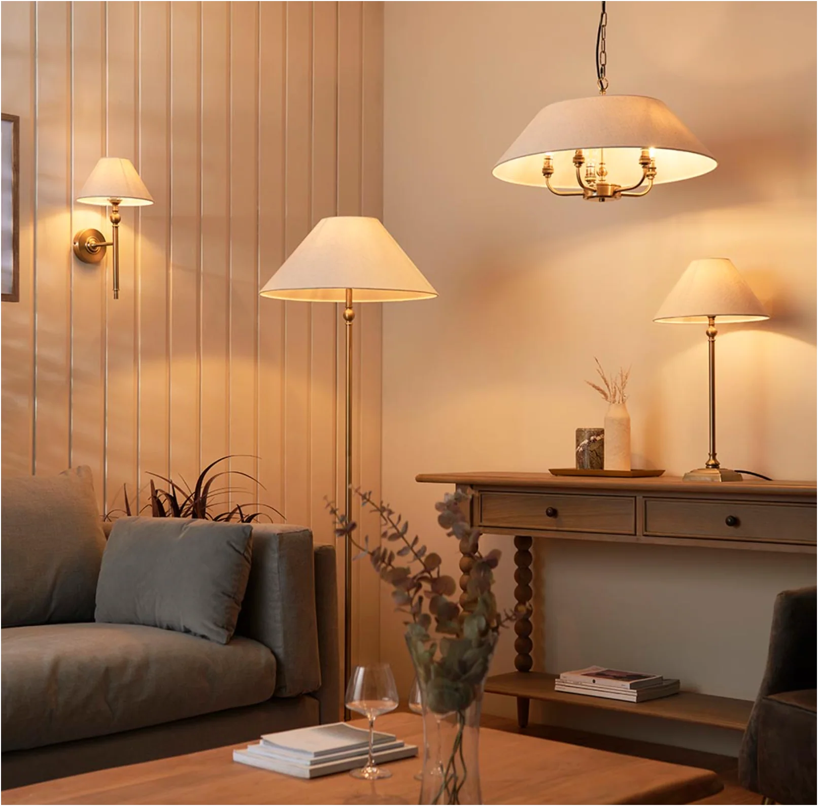 Mina & Ikat 20cm Wall Light- Various Finishes - Image 25