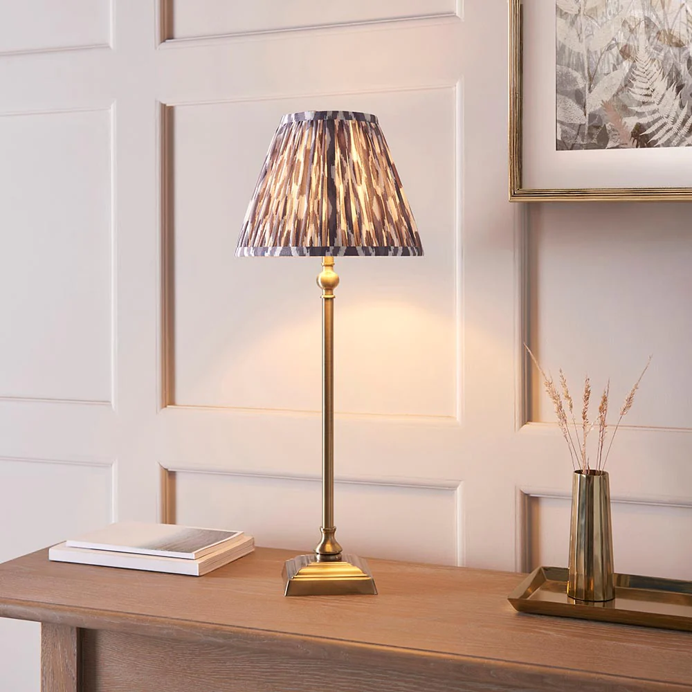 Mina & Ikat 25cm Table Lamp- Various Finishes - Image 13